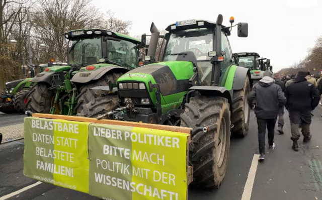 protesta trattori
