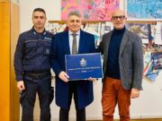 Montebianco Costruzioni omaggia la polizia penitenziaria della Dogaia: “Un gesto d’attenzione sul territorio”